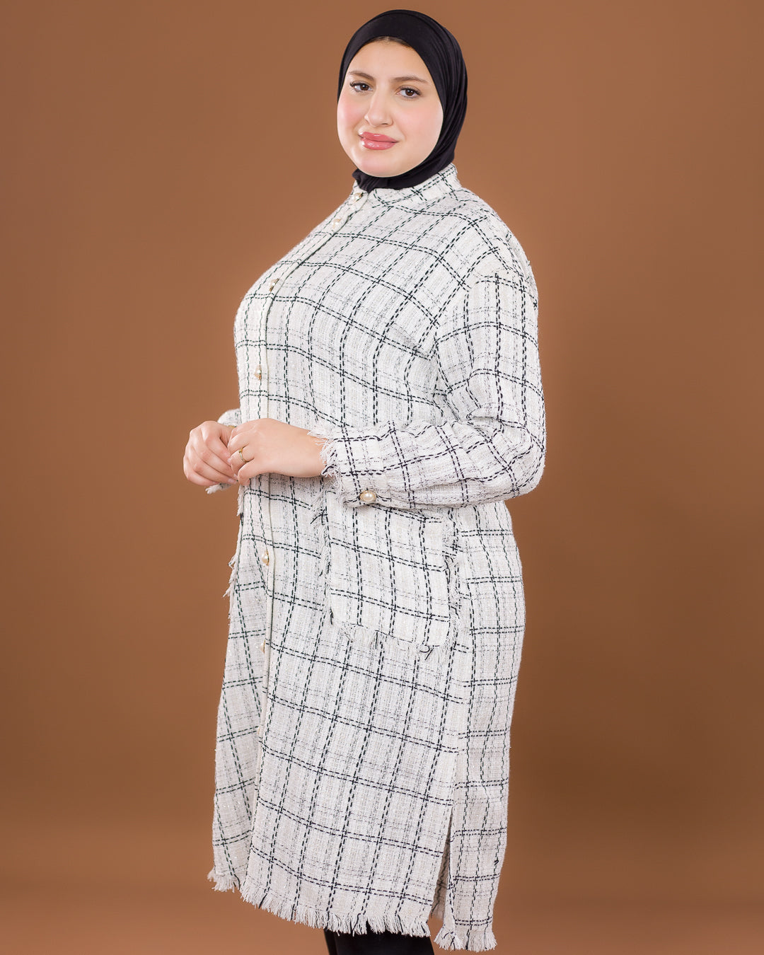 Surchemise Longue Oversize – Grande Taille /MeriMode ORIGINAL