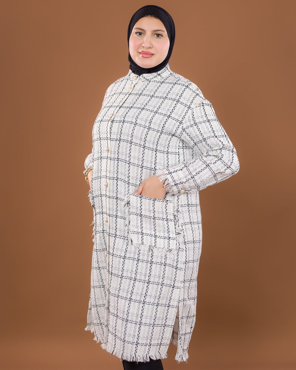 Surchemise Longue Oversize – Grande Taille /MeriMode ORIGINAL